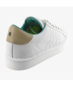 Panchic P01 - Sneaker Casual da Uomo in Pelle Bianca con Dettaglio Neutro
