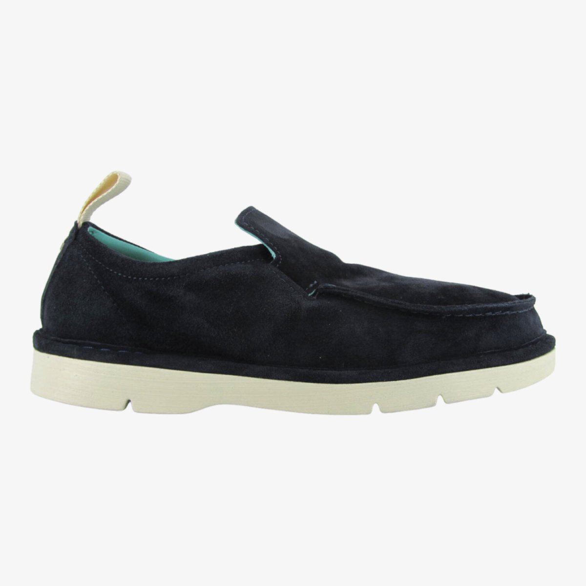 Panchic P19 - Mocassino Casual da Uomo in Camoscio Blu