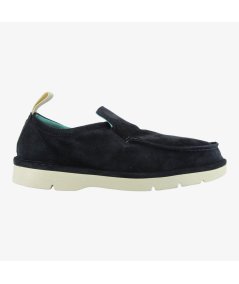 Panchic P19 - Mocassino Casual da Uomo in Camoscio Blu
