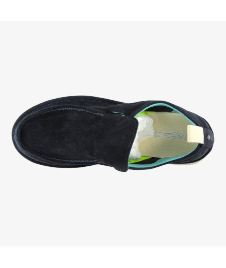 Panchic P19 - Mocassino Casual da Uomo in Camoscio Blu