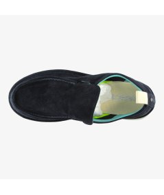 Panchic P19 - Mocassino Casual da Uomo in Camoscio Blu