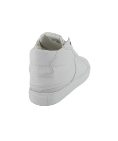 Guess Todi Mid - Sneakers Alte Casual da Uomo in Pelle Sintetica Total White