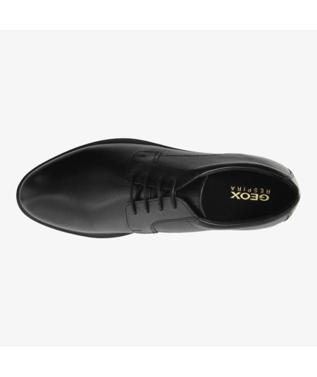 Geox U024WA Gladwin Scarpa Elegante In Pelle Nera