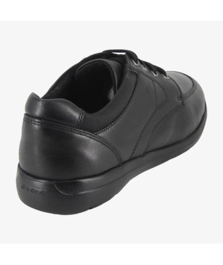 Geox U363QA Leiton Scarpa Uomo Classica In Pelle Nera