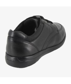 Geox U363QA Leiton Scarpa Uomo Classica In Pelle Nera