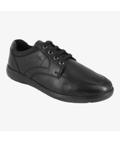 Geox U363QA Leiton Scarpa Uomo Classica In Pelle Nera