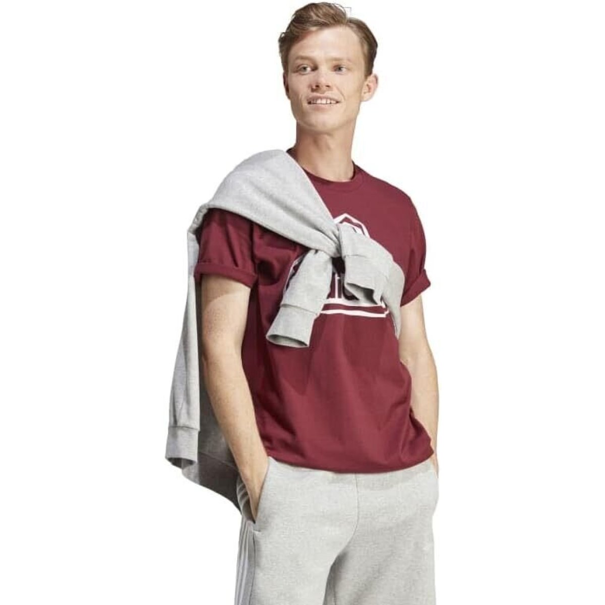 Adidas IM8302 Folded Badge Graphic Tee Maglietta Uomo