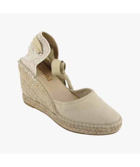 Natural Wold Campesina Donna in Tela con Zeppa