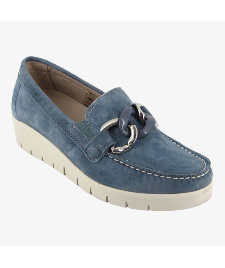 Grunland Tafa Mocassino Donna con Zeppa