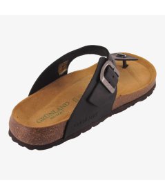 Grunland Bobo Infradito da uomo in pelle