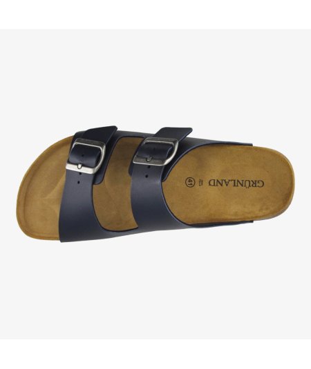 Grunland Bobo CB3013-40 Ciabatta doppia fibbia da uomo