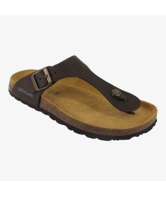 Grunland CC0033-40 Bobo Infradito da uomo in pelle