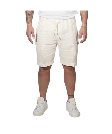 Clark Miller- T036 Bermuda in lino ivory