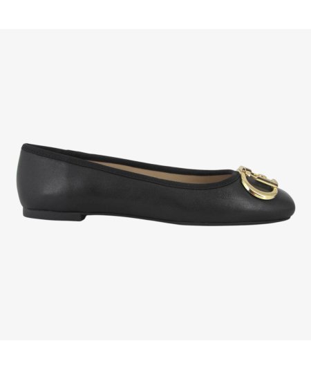 LiuJo Dafne 04 - Ballerina da Donna in Pelle Nera