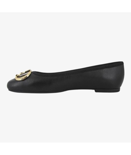 LiuJo Dafne 04 - Ballerina da Donna in Pelle Nera