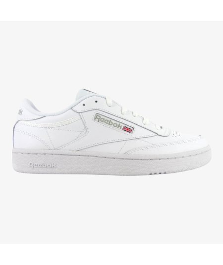 Reebok Club C 85 - Sneakers Casual da Uomo in Pelle Bianca
