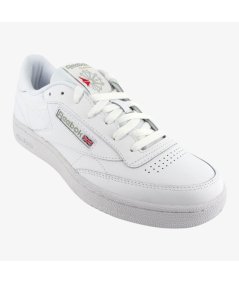 Reebok Club C 85 - Sneakers Casual da Uomo in Pelle Bianca