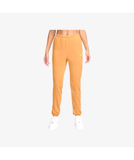 Nike Sportswear Chill Pantaloni Con Polsino Senape Donna