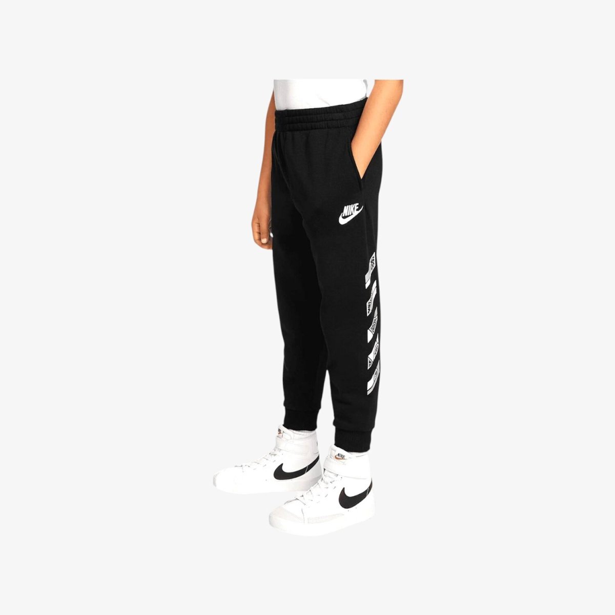 Nike B NSW OUTSIDE T LINES FT Pantalone bambino