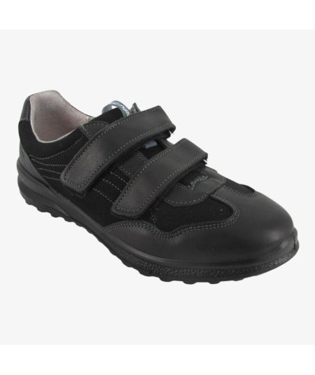 Grisport 43029 pelle strappo uomo nero