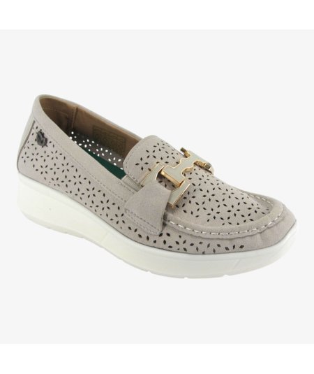 Eco Bio J53220/1 Mocassino/slip On Donna con zeppa