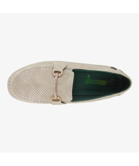 Eco Bio J53225/1 Mocassino/slip On Donna con zeppa