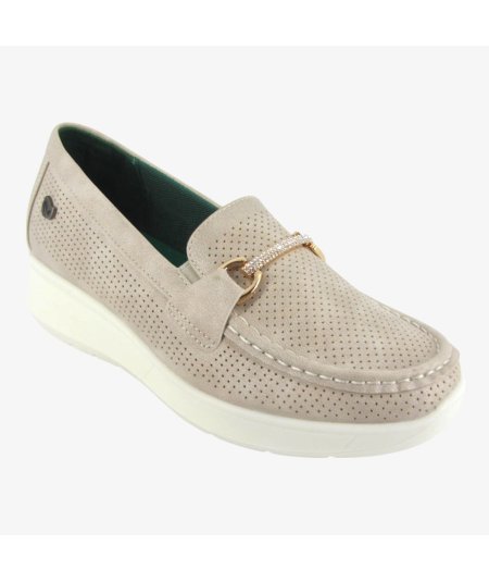 Eco Bio J53225/1 Mocassino/slip On Donna con zeppa