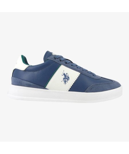 Polo CAMPY001M - Sneakers da Uomo Azzurro con dettaglio Bianco