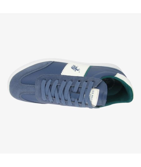 Polo CAMPY001M - Sneakers da Uomo Azzurro con dettaglio Bianco