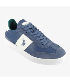 Polo CAMPY001M - Sneakers da Uomo Azzurro con dettaglio Bianco