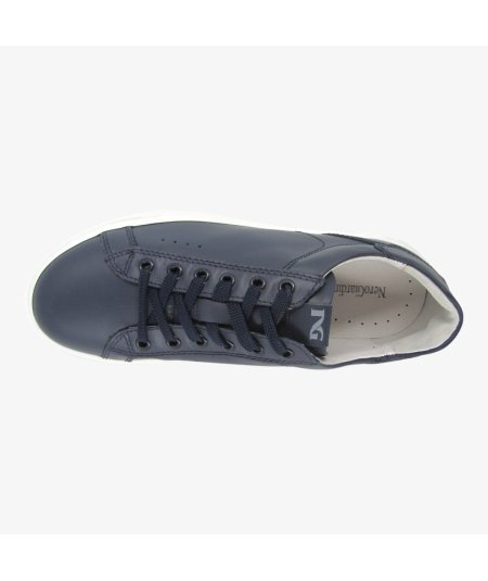 NEroGiardini E400240U - Sneakers da Uomo in Pelle Blu