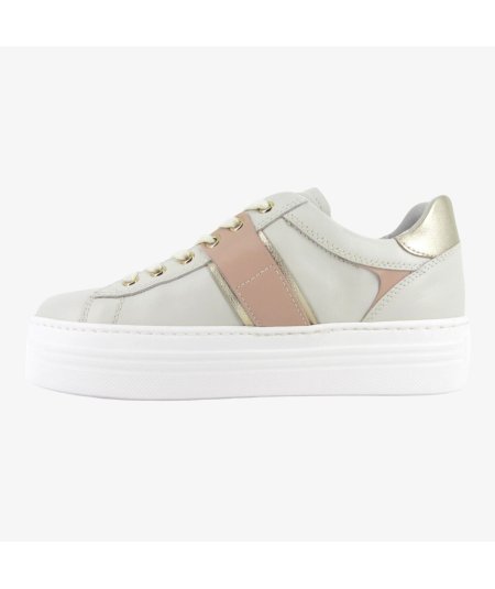 NeroGiardini E513023D - Sneakers Da Donna con Platform Osso