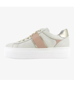 NeroGiardini E513023D - Sneakers Da Donna con Platform Osso