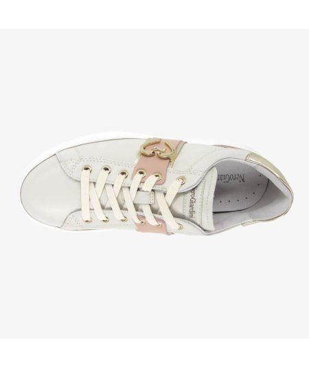 NeroGiardini E513023D - Sneakers Da Donna con Platform Osso