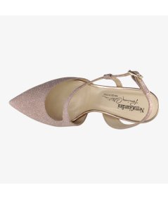 Nero Giardini E507010DE - Chanel Glitterate da Donna con Tacco Fino