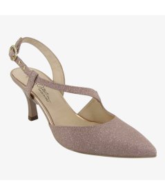 Nero Giardini E507010DE - Chanel Glitterate da Donna con Tacco Fino