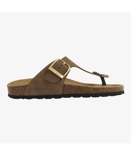 Grunland CC2632-70 Sara infradito donna in pelle Scamosciata