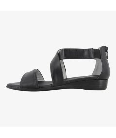 NeroGiardini E513390D - Sandalo da Donna Basso in Pelle Nera