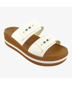 Crocs CR.209978/CHAL Brooklyn Ciabatta Donna