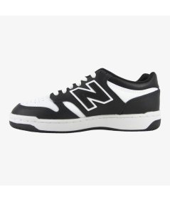 New Balance 480 - Sneaker Casual in Pelle da Bambino con Dettaglio Nero
