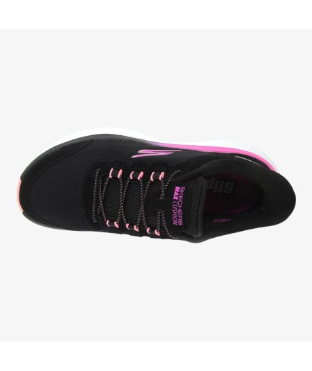Skechers 129474/BKPK Hands Free Slip-ins Max Scarpa Sportiva Donna