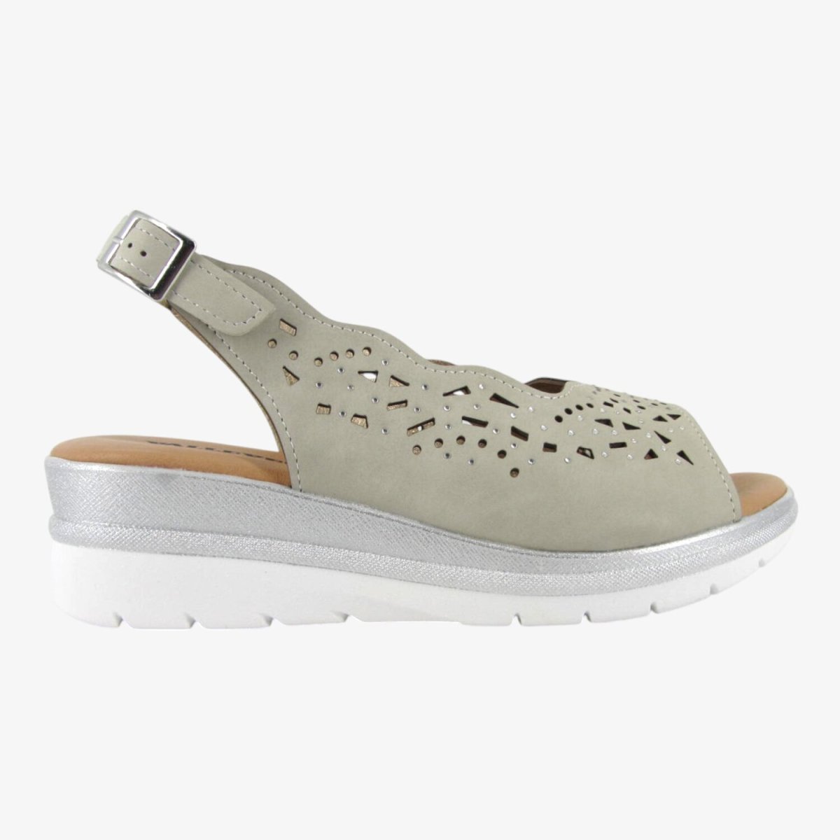 Valleverde 55564 Sandalo Donna con Zeppa