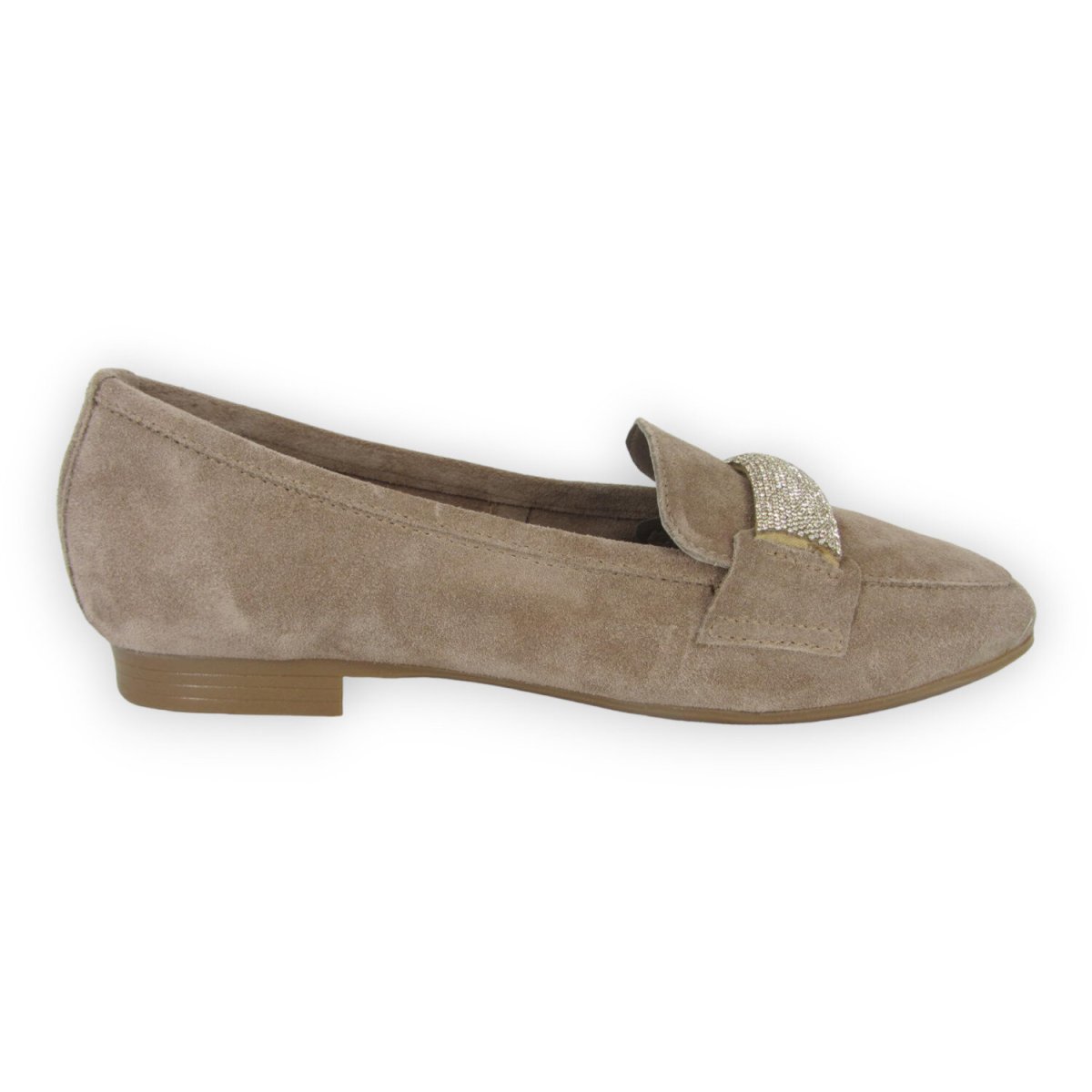 Cafè Noir C1EG5001 - Mocassino da Donna in Camoscio Taupe