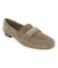 Cafè Noir C1EG5001 - Mocassino da Donna in Camoscio Taupe