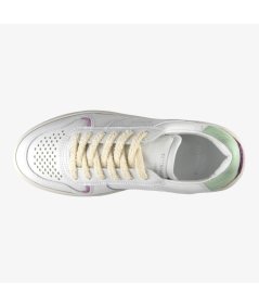 Copenhagen CPH76 - Sneakers Casual Donna in Pelle Multicolor e Laccio in Spugna