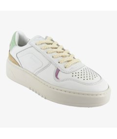 Copenhagen CPH76 - Sneakers Casual Donna in Pelle Multicolor e Laccio in Spugna