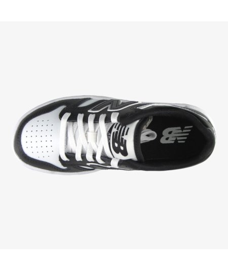 New Balance 480 - Sneaker Casual in Pelle da Bambino con Dettaglio Nero