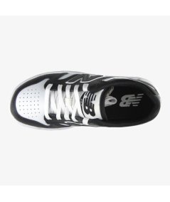 New Balance 480 - Sneaker Casual in Pelle da Bambino con Dettaglio Nero