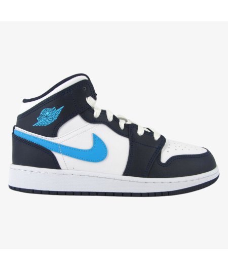 Nike DQ8423-002 Jordan 1 Mid Scarpa Sportiva Bambino