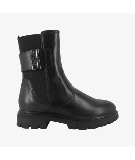 NeroGiardini I411860D - Stivaletto Chelsea da Donna in Pelle con Zip Laterale